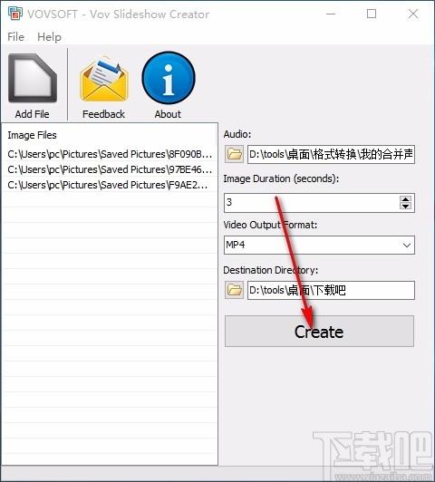 VovSoft Vov Slideshow Creator下载,幻灯片制作软件