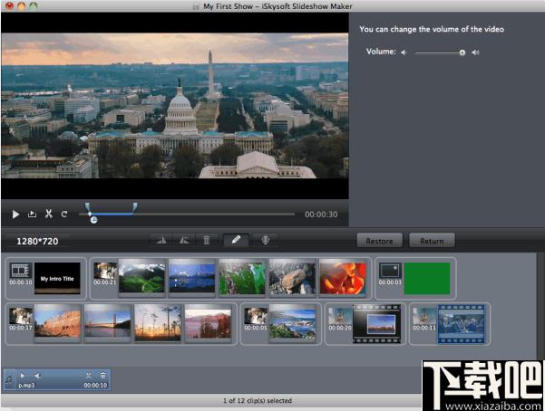 iSkysoft Slideshow Maker下载,幻灯片,视频制作